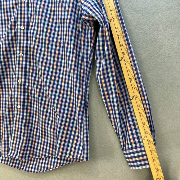 Brooks Brothers Regent The Original Polo Shirt Men's Size L Long Sleeve Plaid - Picture 7 of 10